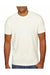 Next Level 6410 Mens Sueded Jersey Short Sleeve Crewneck T-Shirt Natural Front