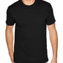 Next Level Mens Sueded Jersey Short Sleeve Crewneck T-Shirt - Black