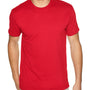 Next Level Mens Sueded Jersey Short Sleeve Crewneck T-Shirt - Red
