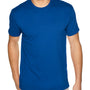 Next Level Mens Sueded Jersey Short Sleeve Crewneck T-Shirt - Royal Blue