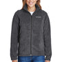 Columbia Womens Benton Springs Full Zip Fleece Jacket - Heather Charcoal Grey