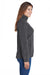 Columbia 6439 Womens Benton Springs Full Zip Fleece Jacket Charcoal Grey Side