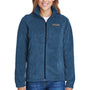 Columbia Womens Benton Springs Full Zip Fleece Jacket - Navy Blue