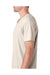 Next Level 6440 Mens Sueded Jersey Short Sleeve V-Neck T-Shirt Sand Brown Side
