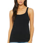 Bella + Canvas Womens Relaxed Jersey Tank Top - Black - Closeout