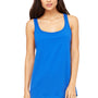 Bella + Canvas Womens Relaxed Jersey Tank Top - True Royal Blue - Closeout