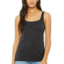 Bella + Canvas Womens Relaxed Jersey Tank Top - Heather Dark Grey - Closeout