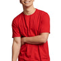 Russell Athletic Mens Dri-Power Moisture Wicking Performance Short Sleeve Crewneck T-Shirt - True Red