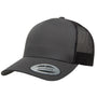Yupoong Mens Adjustable Trucker Hat - Charcoal Grey