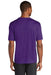 Port & Company PC380 Mens Dry Zone Performance Moisture Wicking Short Sleeve Crewneck T-Shirt Team Purple Back