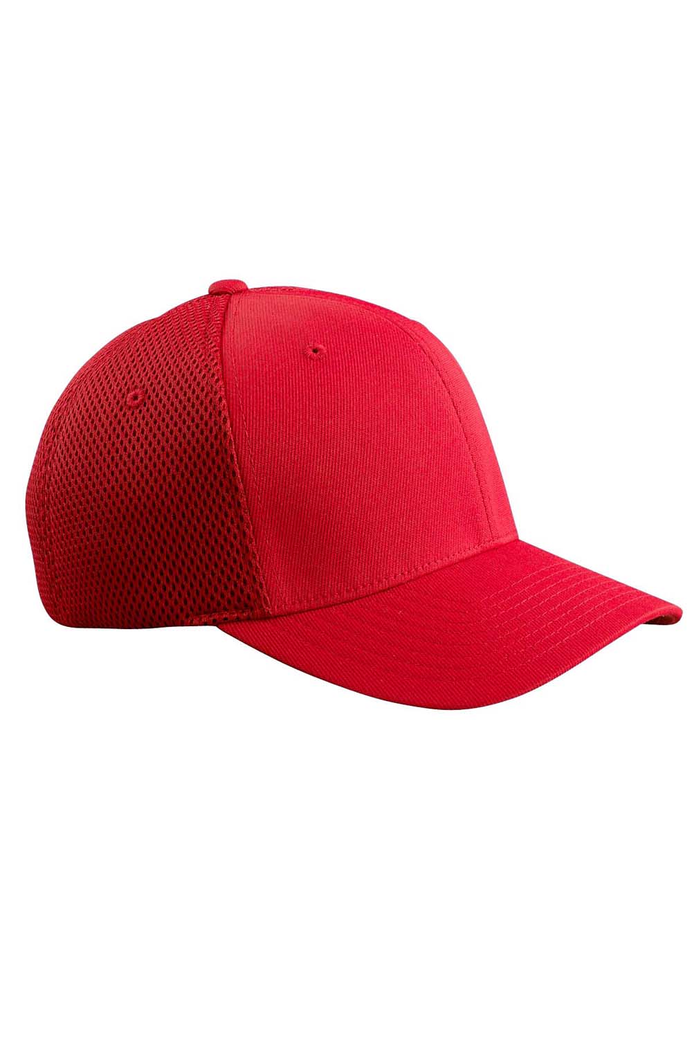 Flexfit 6533 Mens Stretch Fit Hat Red Front