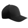 Flexfit Mens Stretch Fit Hat - Black