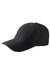 Flexfit 6572 Mens Cool & Dry Moisture Wicking Stretch Fit Hat Black Front