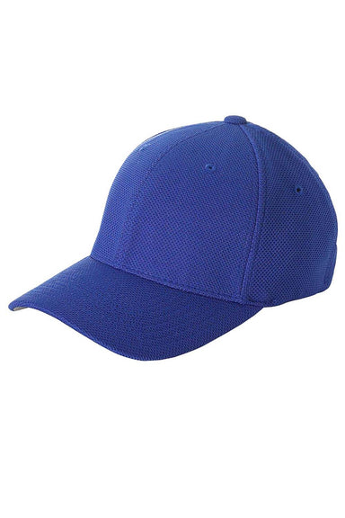 Flexfit 6577CD Mens Cool & Dry Moisture Wicking Stretch Fit Hat Royal Blue Front