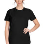 Next Level Womens Relaxed CVC Short Sleeve Crewneck T-Shirt - Black