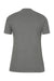 Next Level 6600 Womens Relaxed CVC Short Sleeve Crewneck T-Shirt Heather Dark Grey Flat Back