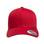 Yupoong Mens Adjustable Trucker Hat - Red