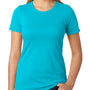 Next Level Womens CVC Jersey Short Sleeve Crewneck T-Shirt - Bondi Blue