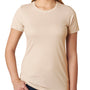 Next Level Womens CVC Jersey Short Sleeve Crewneck T-Shirt - Cream - Closeout