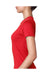 Next Level 6610 Womens CVC Jersey Short Sleeve Crewneck T-Shirt Red Side