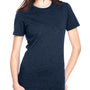 Next Level Womens CVC Jersey Short Sleeve Crewneck T-Shirt - Midnight Navy Blue