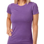 Next Level Womens CVC Jersey Short Sleeve Crewneck T-Shirt - Purple Berry - Closeout