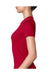 Next Level 6610 Womens CVC Jersey Short Sleeve Crewneck T-Shirt Scarlet Red Side