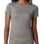 Next Level Womens CVC Jersey Short Sleeve Crewneck T-Shirt - Stone Grey - Closeout