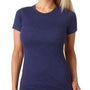 Next Level Womens CVC Jersey Short Sleeve Crewneck T-Shirt - Storm Blue