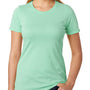 Next Level Womens CVC Jersey Short Sleeve Crewneck T-Shirt - Mint Green - Closeout