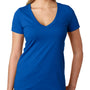 Next Level Womens CVC Jersey Short Sleeve V-Neck T-Shirt - Royal Blue - Closeout