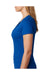 Next Level 6640 Womens CVC Jersey Short Sleeve V-Neck T-Shirt Royal Blue Side
