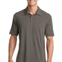 Port Authority Mens Cotton Touch Performance Moisture Wicking Short Sleeve Polo Shirt - Smoke Grey