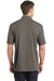 Port Authority K568 Mens Cotton Touch Performance Moisture Wicking Short Sleeve Polo Shirt Smoke Grey Back