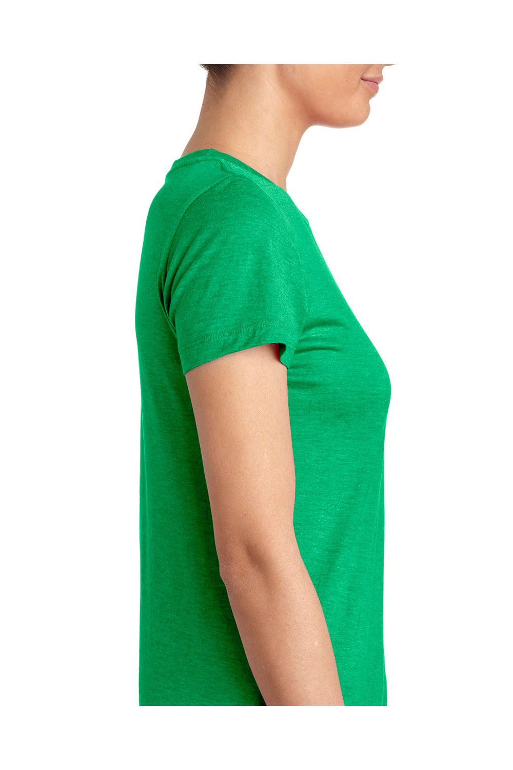 Next Level 6710 Womens Jersey Short Sleeve Crewneck T-Shirt Envy Green Side