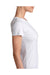 Next Level 6710 Womens Jersey Short Sleeve Crewneck T-Shirt Heather White Side