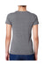 Next Level 6710 Womens Jersey Short Sleeve Crewneck T-Shirt Heather Grey Back