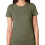 Next Level Womens Jersey Short Sleeve Crewneck T-Shirt - Military Green