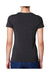 Next Level 6710 Womens Jersey Short Sleeve Crewneck T-Shirt Black Back