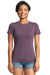 Next Level 6710 Jersey Short Sleeve Crewneck T-Shirt Vintage Purple Front