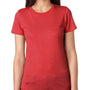 Next Level Womens Jersey Short Sleeve Crewneck T-Shirt - Vintage Red