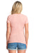 Next Level 6710 Jersey Short Sleeve Crewneck T-Shirt Desert Pink Back