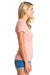 Next Level 6710 Jersey Short Sleeve Crewneck T-Shirt Desert Pink Side