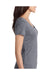 Next Level 6730 Womens Jersey Short Sleeve Scoop Neck T-Shirt Heather Grey Side