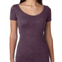 Next Level Womens Jersey Short Sleeve Scoop Neck T-Shirt - Vintage Purple - Closeout