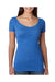 Next Level 6730 Womens Jersey Short Sleeve Scoop Neck T-Shirt Royal Blue Front