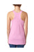Next Level 6733 Womens Tank Top Lilac Pink Back