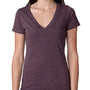 Next Level Womens Jersey Short Sleeve V-Neck T-Shirt - Vintage Purple - Closeout