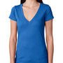 Next Level Womens Jersey Short Sleeve V-Neck T-Shirt - Vintage Royal Blue - Closeout