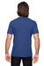 Anvil 6750 Mens Short Sleeve Crewneck T-Shirt Heather Blue Back